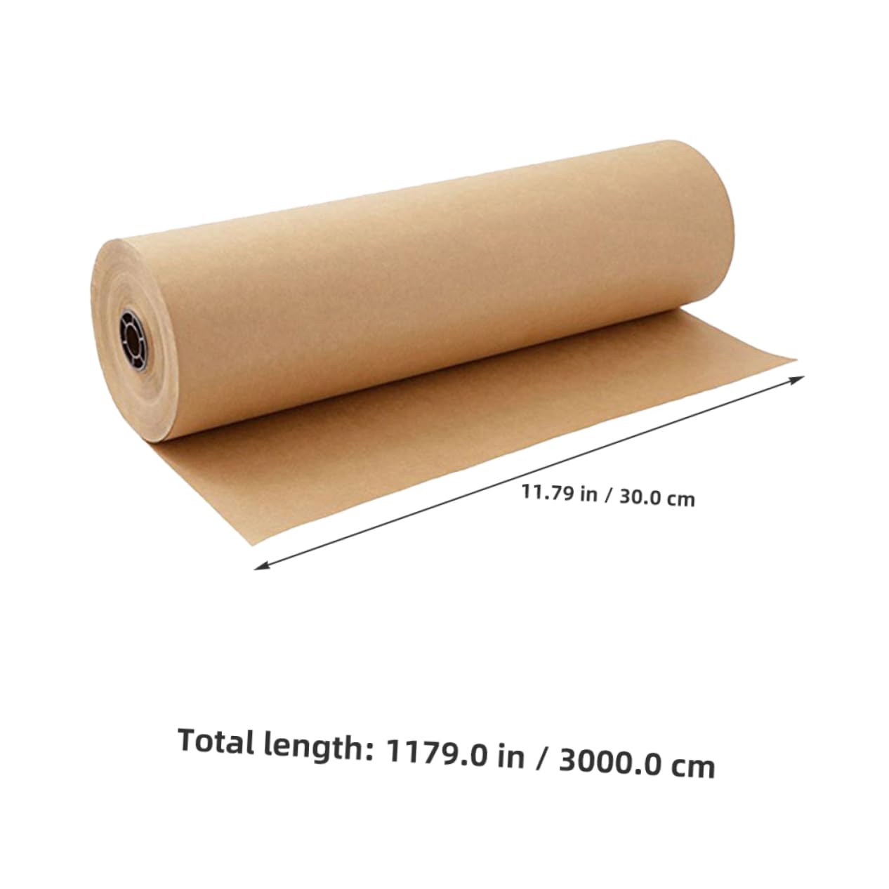 Papier Présent D'anniversaire Fête Halloween, Rouleaux Kraft 2 Pièces