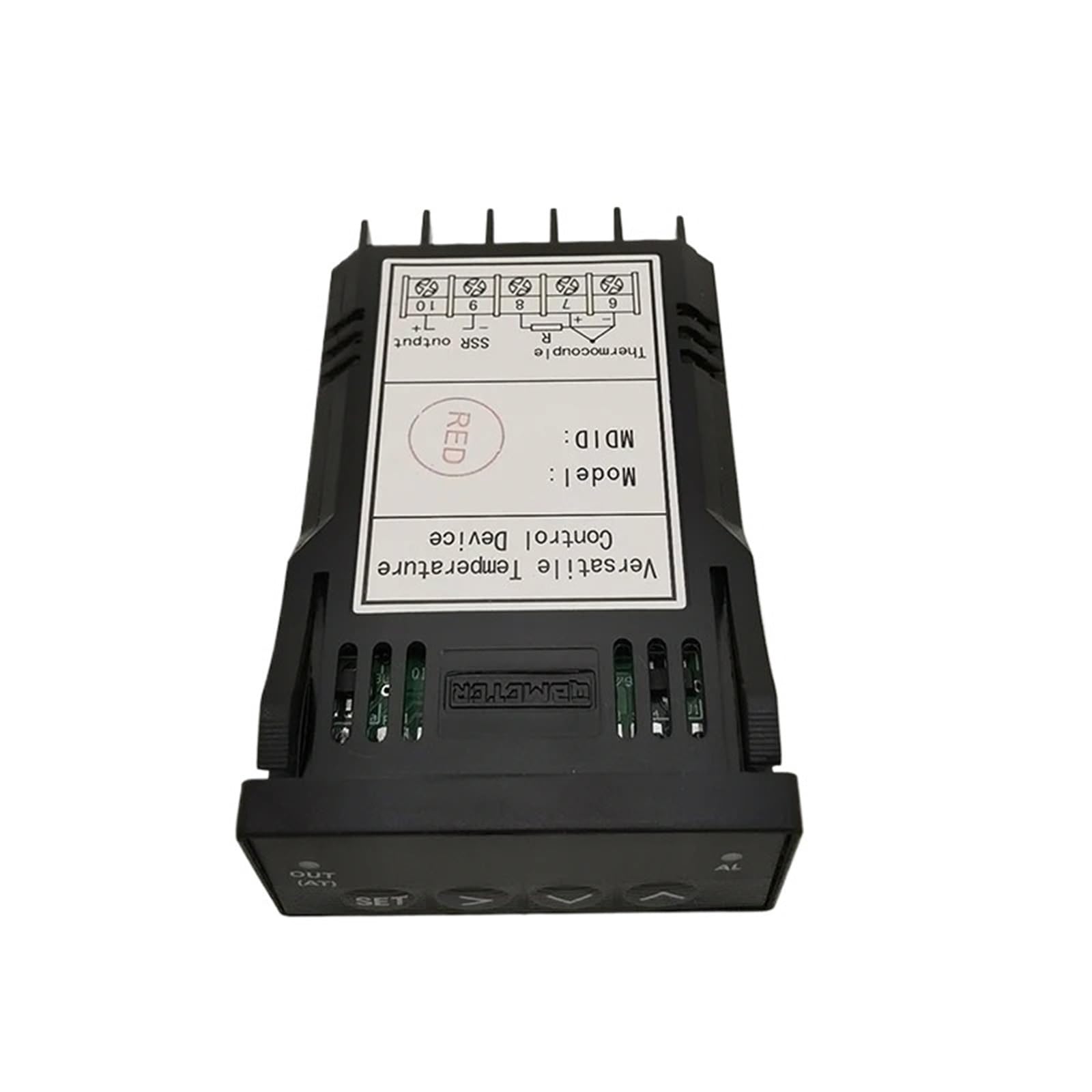 XMT7100 DC24V PID Regolatore di temperatura Termostato intelligente Display digitale Uso industriale 1300C con uscita allarme(Red24V)