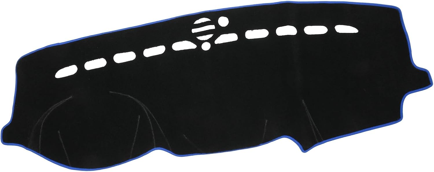Dash Cover for Jeep Grand Cherokee Non-Slip | Center Console Dash Cover Mat Black Blue 1 Pcs Auto Replacement Parts