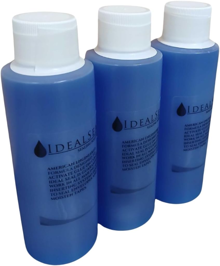 IDEALSEAL 3 Bottles 4 Oz. of Concentrated Sealing Solution Makes 3 Gallons Compare to PB EZ Seal ez Seal Sealing Solution ez Seal Solution