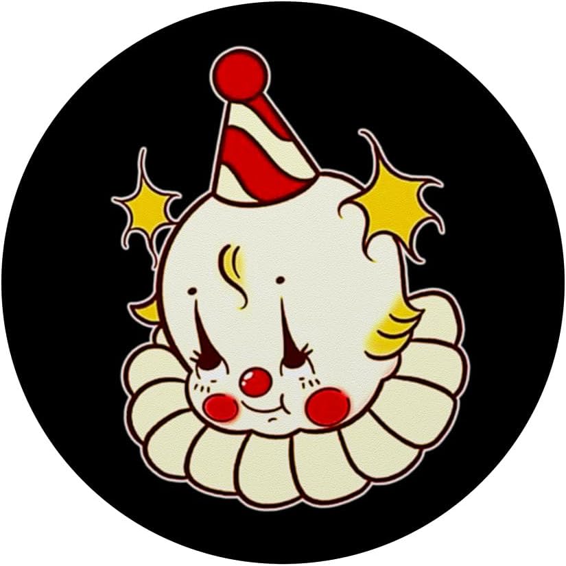 Kewpie Baby Birthday Clown PopSockets Adhesive PopGrip - Image 3