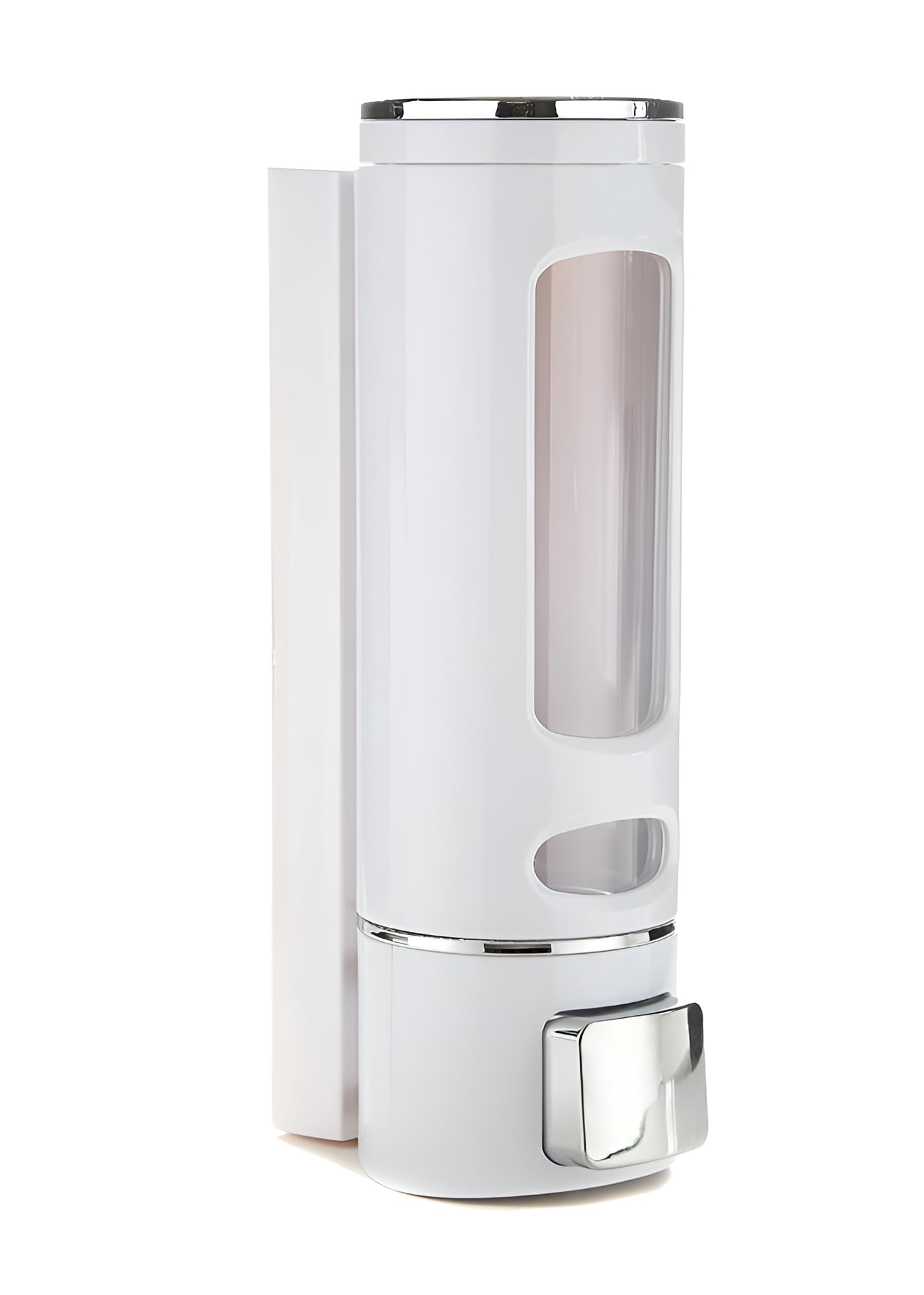Elegant Casa Soap Dispenser for Soap Shampoo Conditioner Ideal for Washrooms, Homes, Schools, and Offices, with Soap Drop Flow Control Button for 400 Ml Wall Mounted (White) (B08H8FKWFZ) Amazon Price History, Amazon Price Tracker