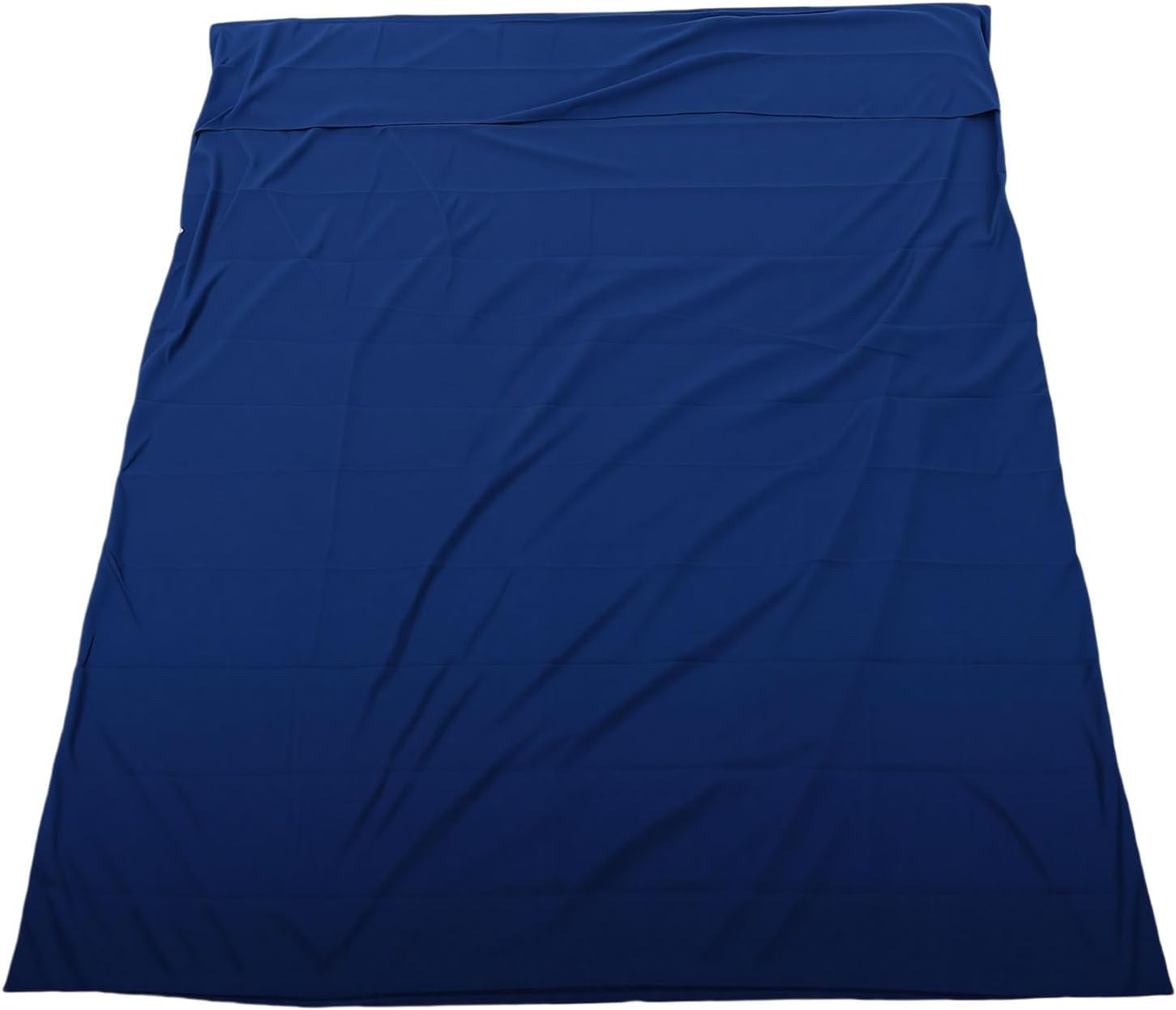 Sleeping Bag Liner, Portable Washable Polyester Double Travel Sheet, Reusable Travel Sheet with Integrated Pillowcase for Camping Hiking