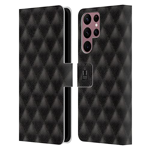 Étui portefeuille Samsung Galaxy S22 Ultra 5G housse cuir noir
