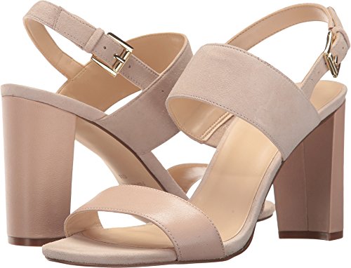 Nine West Women's NAROLYN Sandal, LT NATURAL SUEDE, 6 Medium US