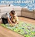 ToyVelt Carpet Playmat Kids Rug - Large 60” x 32” Educational City Road Traffic Mat for Kids Ages 3–12 - Preschool Rug & Play Room Carpet with Skid-Proof Backing - Bedroom & Playroom