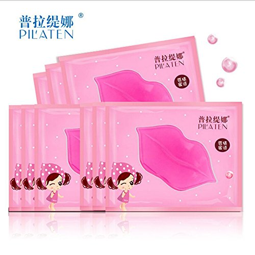 Baisidai Collagen Crystal Lip Mask Moisturizing Remove Dead Skin Anti Chapped 7g (10PCS)