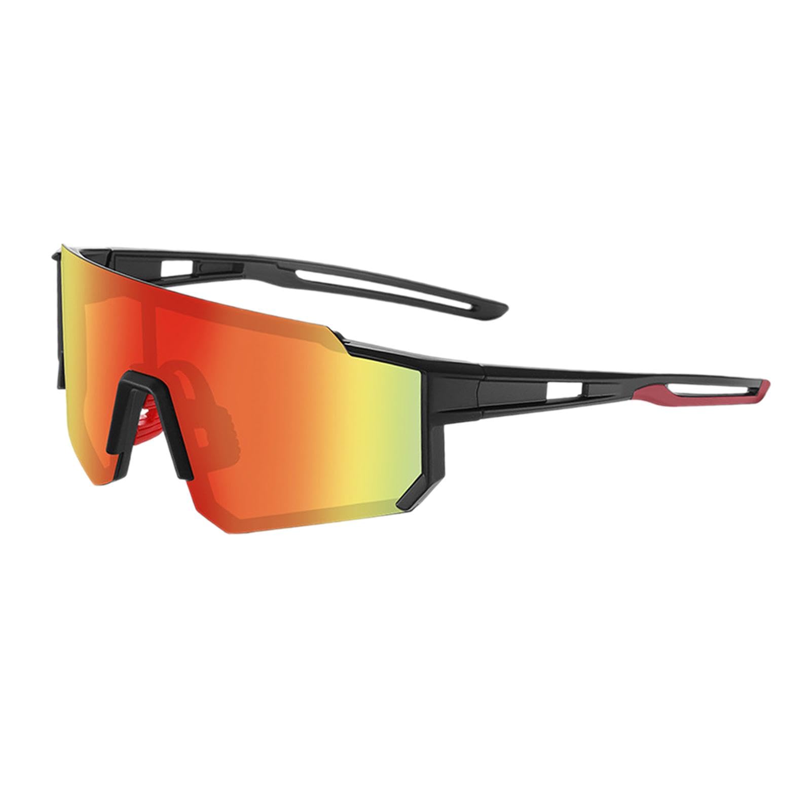 saz dekor Sport Polarized Goggles Anti Glare Women UV400 Protection Cycling Sunglasses Black Red|Sunglass For Woman With Storage Box, Trending & Durable Sunglasses, Lightweight Sunglasses, Tools|-picture-12
