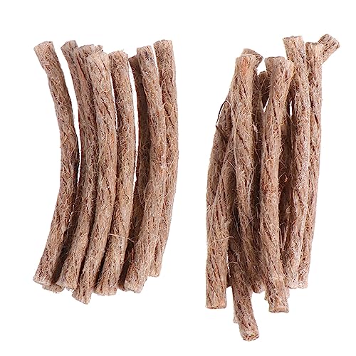 POPETPOP Camping Accessory 20pcs Wick Fire Starter Twine for Outdoor Activities