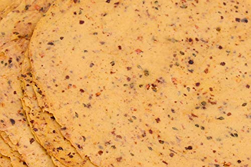 Image of Timeless Food Chana Garlic Papad 800g | Handmade Chana Lahsun Papad | Sardarshahar Special Rajasthani Fresh Lasun Snack