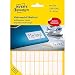 Avery Zweckform 3320 Haushaltsetiketten selbstklebend (31x10mm, 1.144 Aufkleber auf 26 Bogen, Vielzweck-Etiketten für Haushalt, Schule und Büro zum Beschriften und Kennzeichnen) blanko, weiß