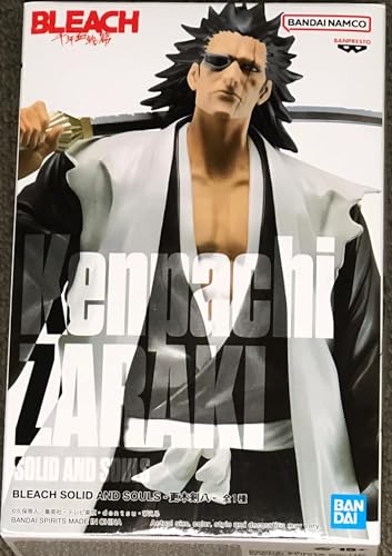Banpresto Figura de Accion Kenpachi Zaraki Bleach Solid And Souls 18 cm BP19345 Multicolor