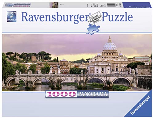 Ravensburger Rome Panorama 1000 Piece Jigsaw Puzzle for Adults – Every Piece is Unique, Softclick Technology Means Pieces Fit Together Perfectly