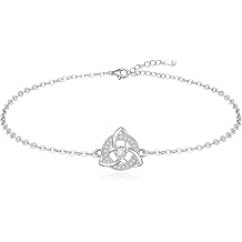 Cat Paw Print Sea Turtle Elephant Flamingo Butterfly Anklet Jewelry | S925 Sterling Silver Celtic Knot Dolphin Evil Eye Adjustable Anklets Bracelets Summer Beach Lovers Gift