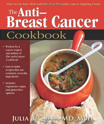 The Anti-Breast Cancer Cookbook: How to Cut Your Risk With the Most Powerful Cancer-Fighting Foods book cover