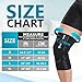 Bodyprox Knee Compression Sleeve for Men and Women (2 Pack), Knee Support Brace for Running and Work out (Medium)