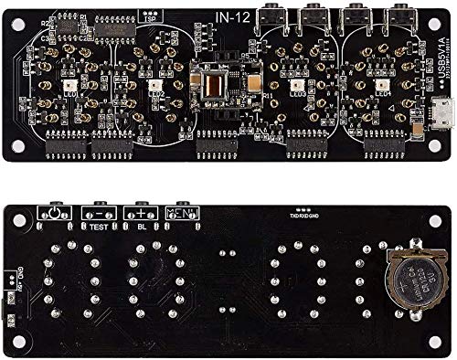 Amazon.co.jp: F-BOX ニキシー管 ニキシー管時計 レトロ USB接続型