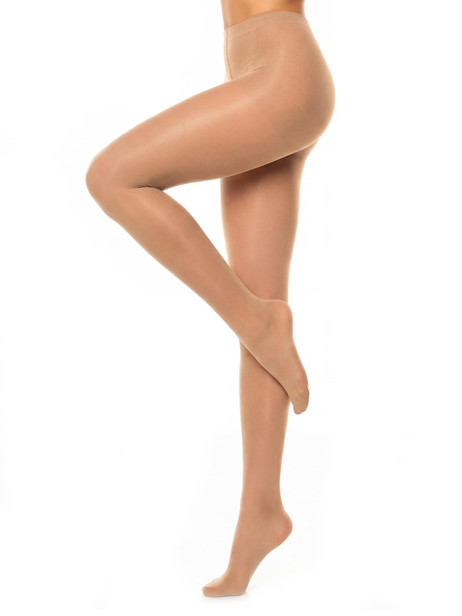 GLAMORY Women's Vital 40 Support Tights Stockings, Denier, Skin tone, XXXX-Large