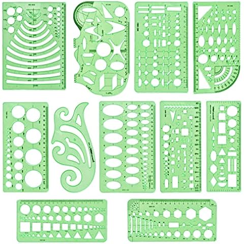 EMNIMQ 11 PCS Modèles de Mesure Cover