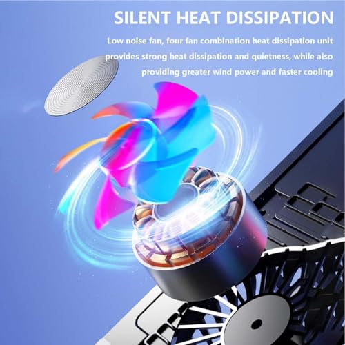 Refroidissement rapide pour PC portable : support pliable réglable et silencieux - 7
