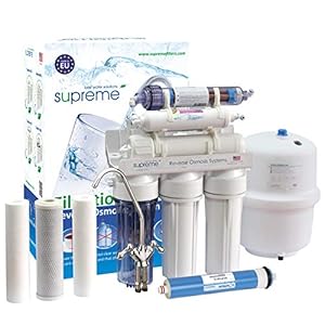 SUPREME RO7 standen omgekeerde osmose-installatie drinkwaterinstallatie met 7 standen waterfilter osmose filter membraanfilter osmose installatie waterfilter