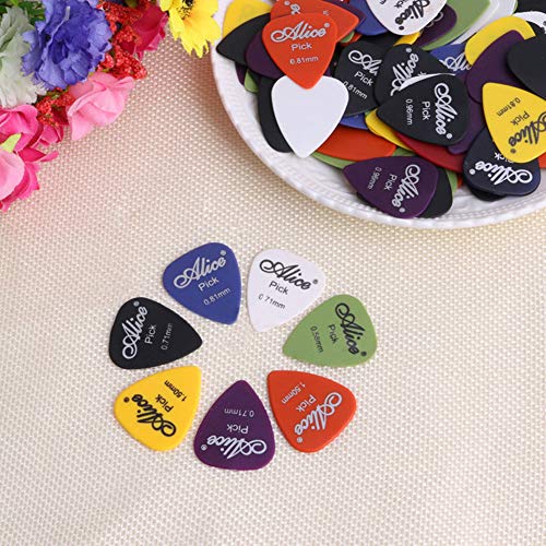 Lot de 100 médiators pour guitare acoustique/électrique/basse, 6 épaisseurs - Les Beatles, Paul McCartney, John Lennon, RIngo Starr, George Harrison Lot de 100 médiators pour guitare acoustique/électrique/basse, 6 épaisseurs – Image 4
