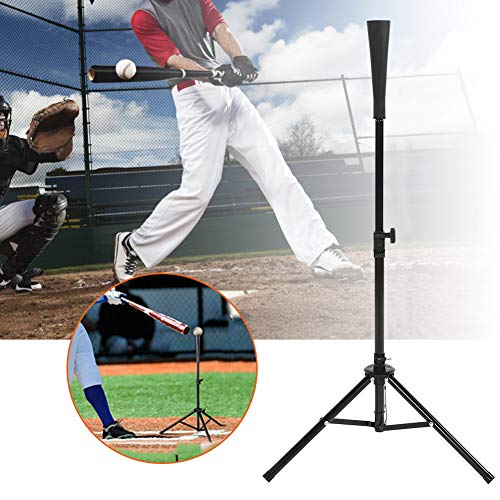 Surebuy Camiseta de bateo de softbol, ​​Altura portátil 79~118cm Ajustable con Goma, para Deportes