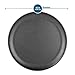 ProBake Nonstick Pizza Baking Pan, 16 Inches, Charcoal