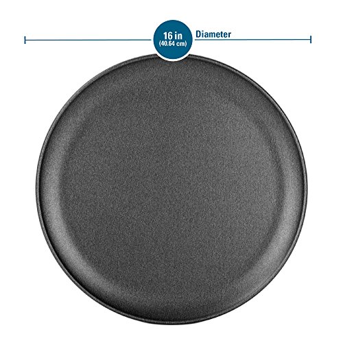 ProBake Nonstick Pizza Baking Pan, 16 Inches, Charcoal - Image 6