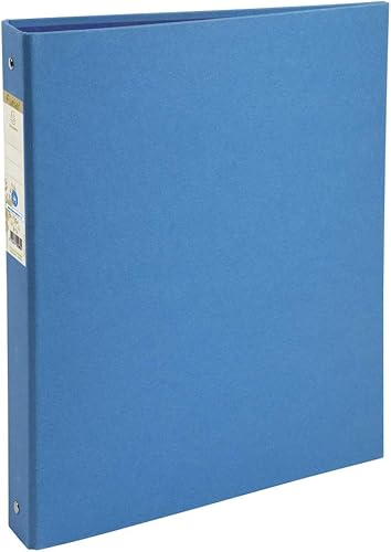 Carpeta remborde papel 4 anillos 30 mm Forever – A4, color azul