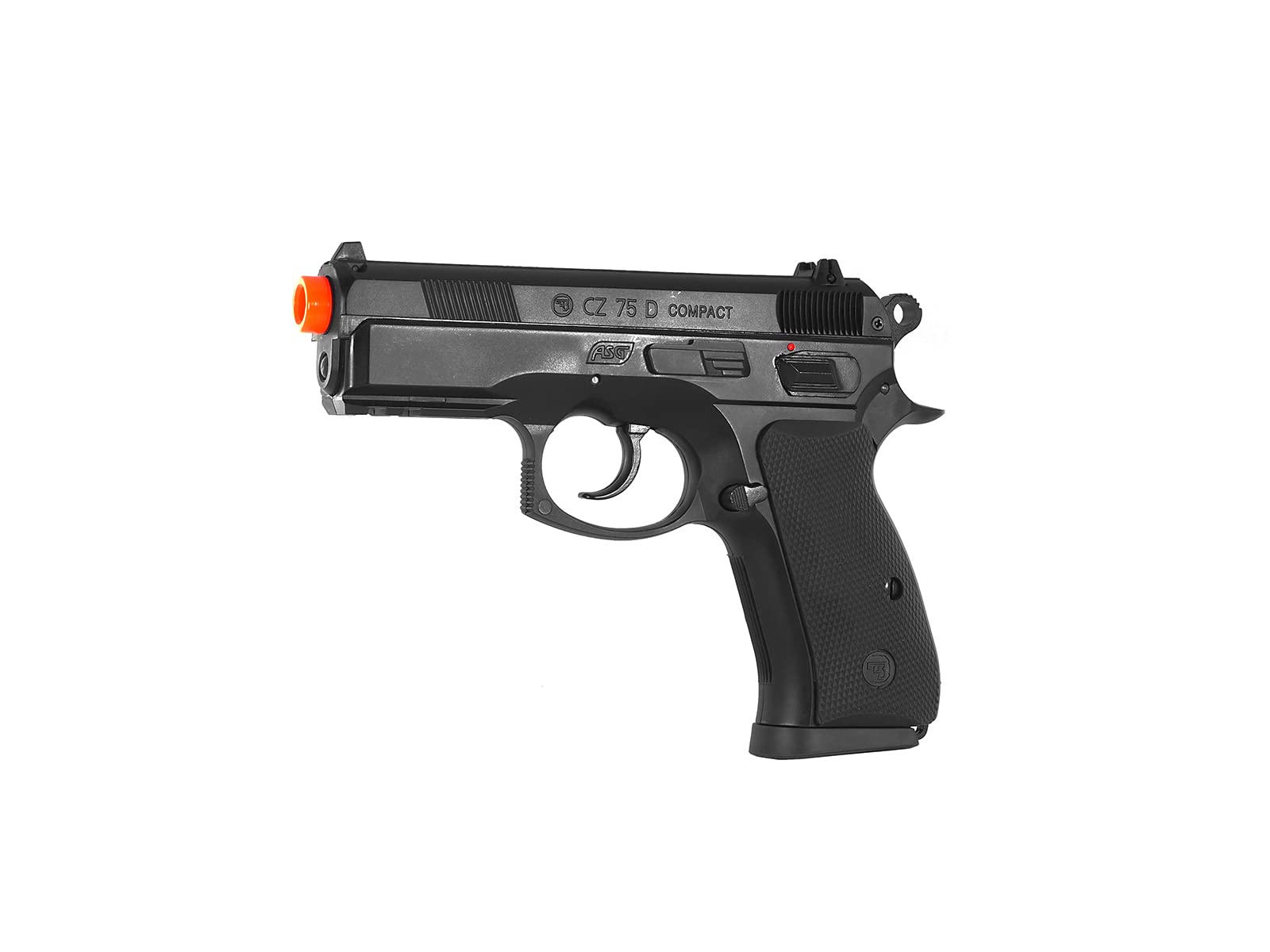Amazon.com : ASG CZ 75D Compact Black 6mm Airsoft CO2 Non-Blowback