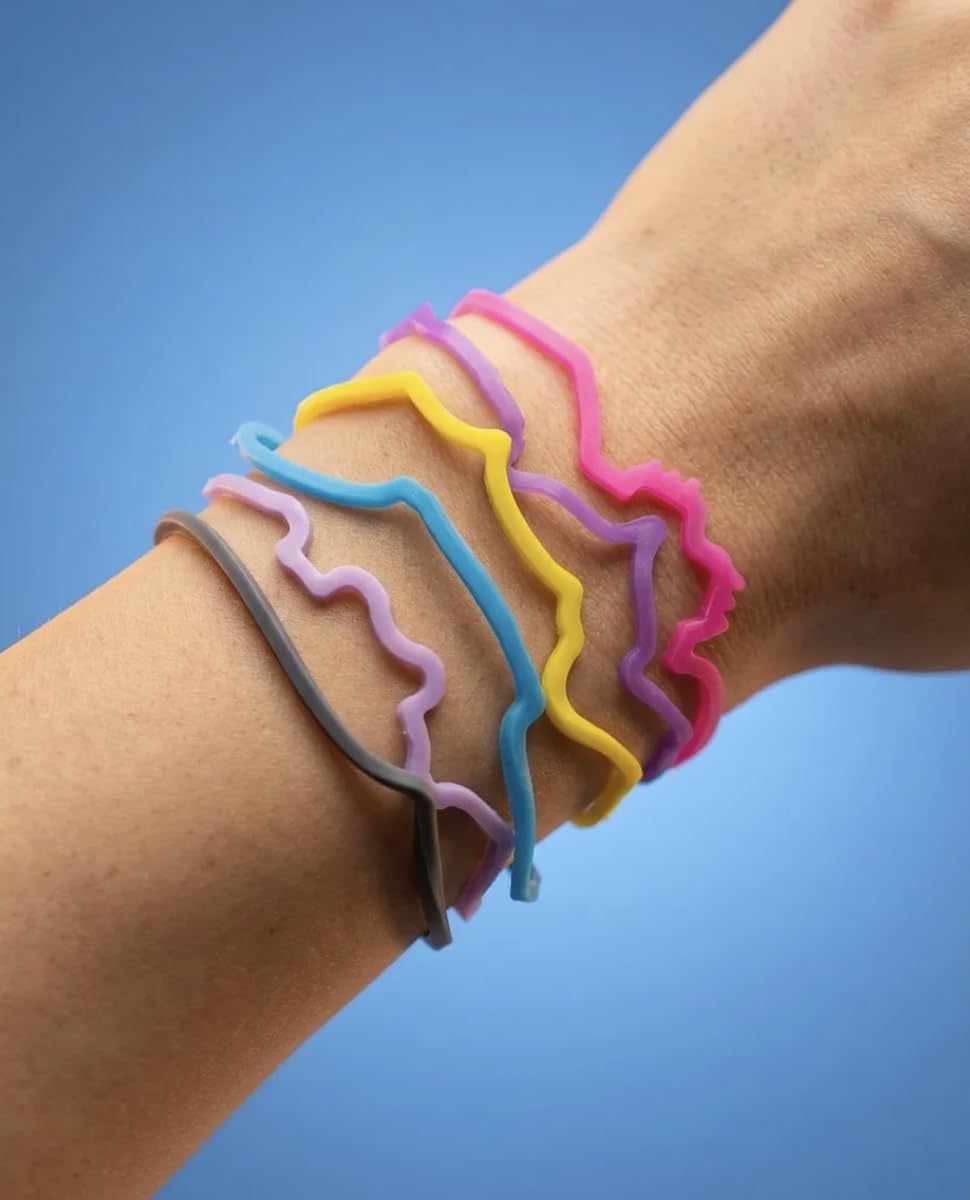 Amazon.com: Silly Bandz Shaped Rubber Bands Bracelets 24Pack
