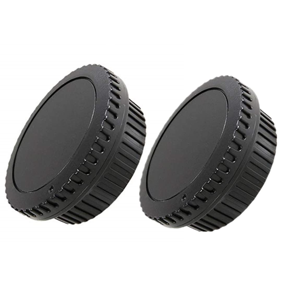 Tapas Para Objetivo Y Cuerpo Cámara Canon | 2 Juegos (2 Tapas Cuerpo + 2 Tapas Objetivo) | Compatible Con Modelos EF/EF-S