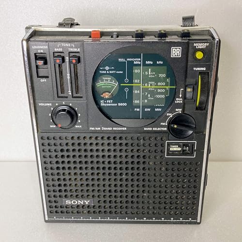 SONY ソニー　ICF-5600　スカイセンサー　3バンドレシーバー　FM/MW/SW　（FM/中波/短波ラジオ）