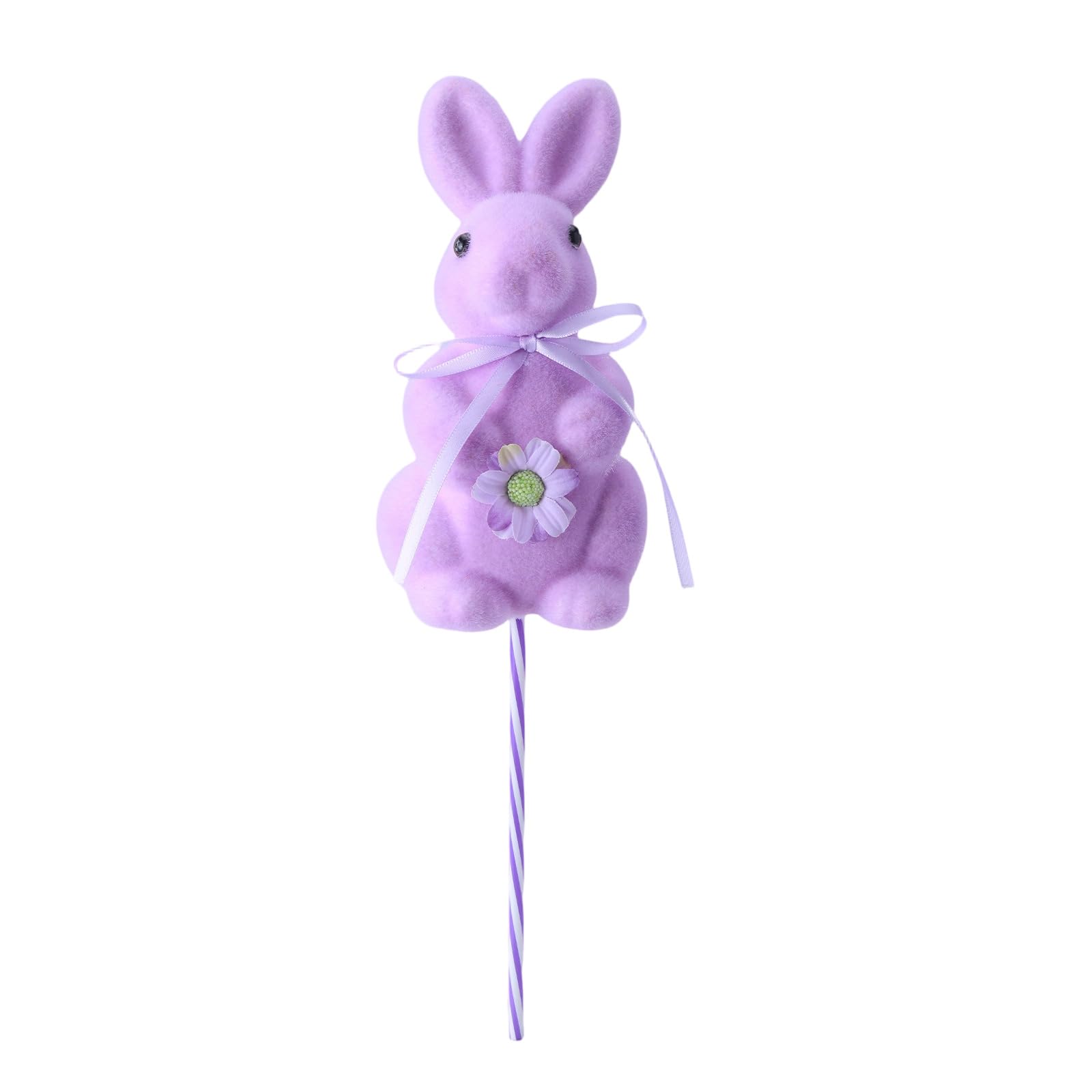 hogtnd Interactive Easter Bunny Decoration, Soft Foam and Fabric for Fun Kids Holiday Activities and Home Decoration, Easter Decoration for Home