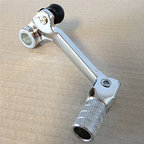 XKH- Motorcycle Chrome Aluminum Folding Gear Shift Levers Compatible with 1999-2006 Honda CBR 600 F4/F4i [B00Y7CFAU2] - Thumbnail 7