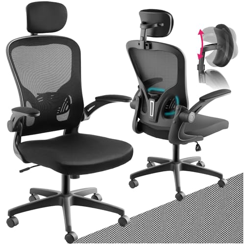 TecTake Silla Oficina Giratoria Ergonomica