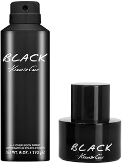 Kenneth Cole Black Eau de Toilette Cologne 2 PC Gift Set for Men