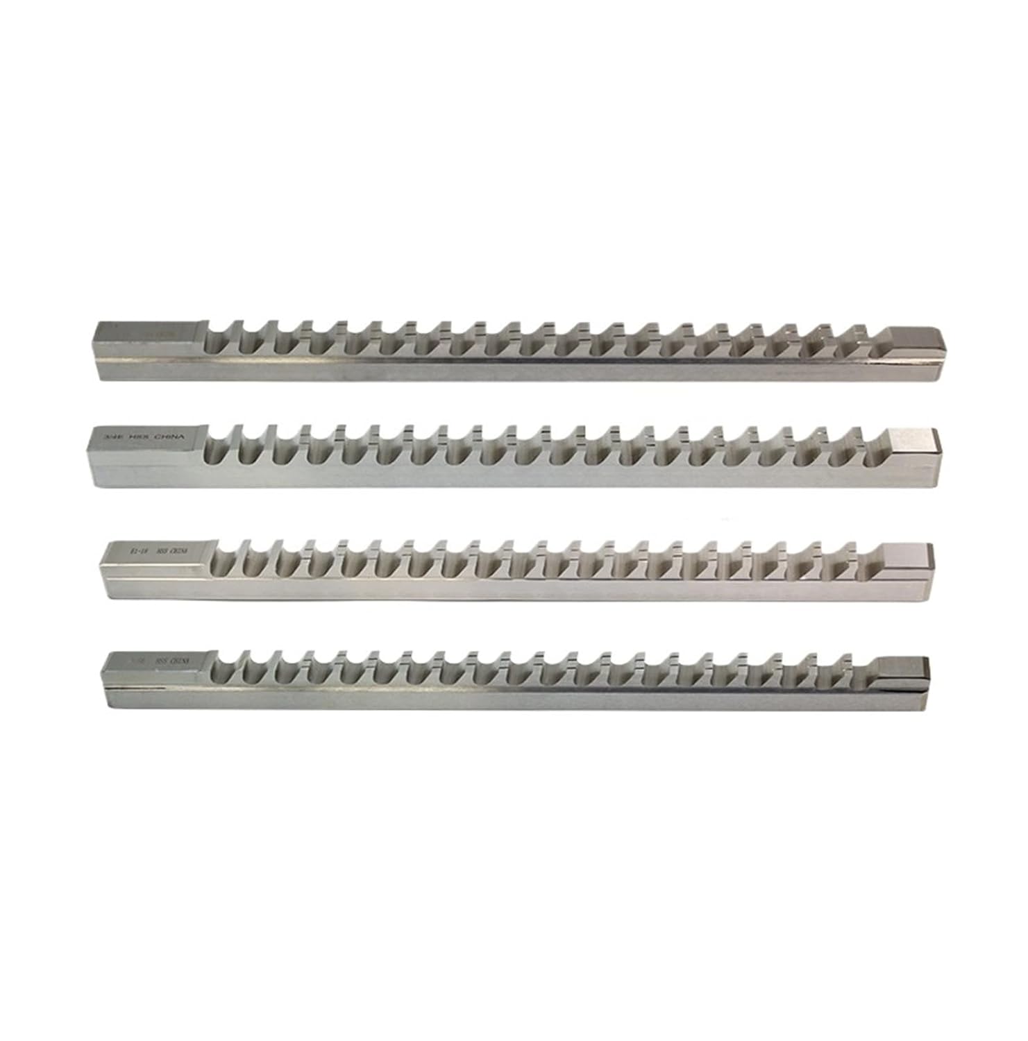 E-16MM E-18MM Push-Type Keyway Broach 5/8 3/4 High-Speed Steel Broach Cutting Tool for CNC Router Metalworking Heat Resistance(5/8"E)