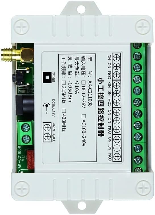 Led Light Switch | Transmitter | Receiver | Remote Control - Dc12v 24v 36v 4ch Wireless - - (Color: A)