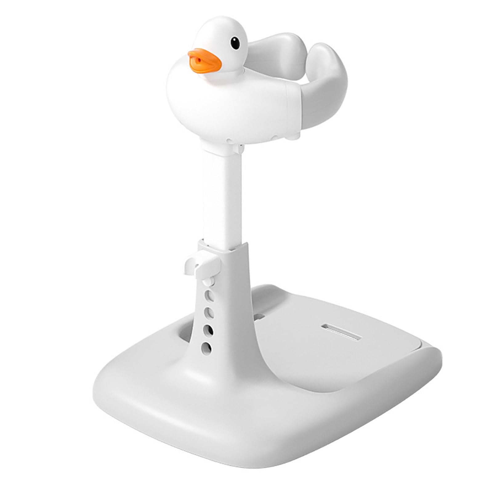 Adjustable Baby Seat Shower Stand Support Baby Bath Stand with Anti-Slip Pad Toddler Shower Rack for Infants 6-36