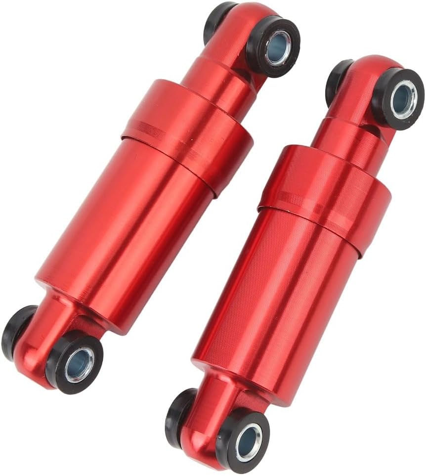 Aluminum Alloy Hydraulic Shock Absorbers - 110mm Hole Center Distance, Universal Fit for Electric Scooters & Bikes, Enhanced Stability & Comfort Ride