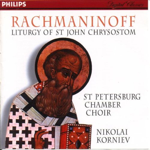 Meditations at Midnight: Liturgy of St John Crysost [Audio CD] Rachmaninoff; Korniev and St Petersburg Chamber