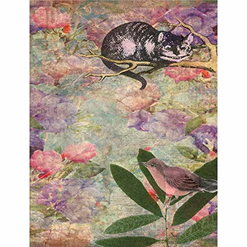Alice Theme Mulberry Rice Paper, 20.5 x 26.5cm - Image 3