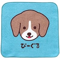 Amazon.co.jp: ミニハンカチ 20×20cm 綿100% かわいい 犬の
