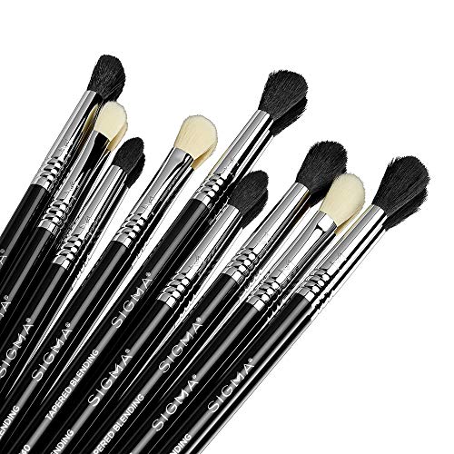 Sigma-Beauty-Deluxe-Blending-Brush-Set--Professional-Grade-Eyeshadow-Brush-Set-with-9-Full-Size-Blending-Brushes-Featuring-Extra-Soft-Fibers-for-Precise-Controlled-All-Over-Eyeshadow-Blending