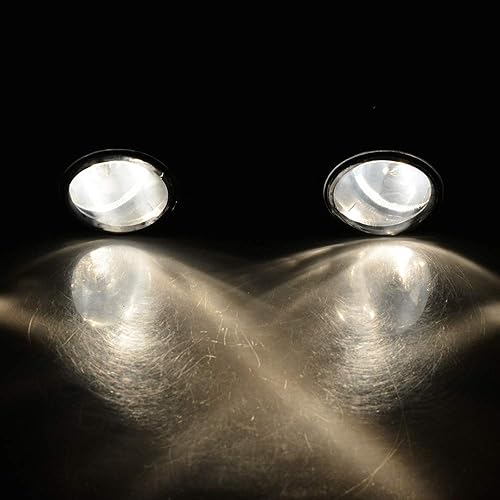 Miniatura 4 de Anzio Rejilla inferior delantera negra ABS + luz antiniebla H11 estándar OE compatible con modelos 08-14 Mitsubishi Lancer Sedan de 4 puertas