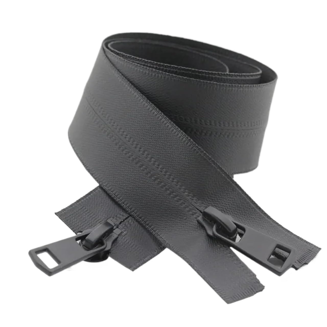 zamki do szycia, Dwukierunkowy zamek błyskawiczny, suwaki, akcesoria do szycia kurtek i toreb, naprawy zamków(Black,120CM)