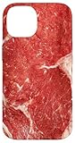 Raw Beef Steak Pattern Case for iPhone 14