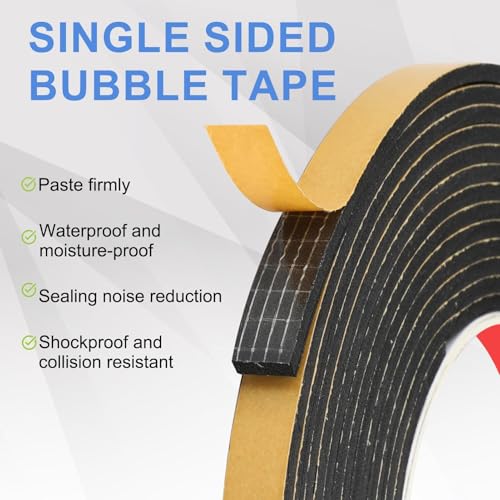 Ceranfeld Dichtungsband Selbstklebend, 5m Dichtband für Kochfeld mit kleinem Schaber, 10mm x 3mm Hitzebeständiges Montageband für Elektroherde & Kochfelder, zuverlässige Abdichtung